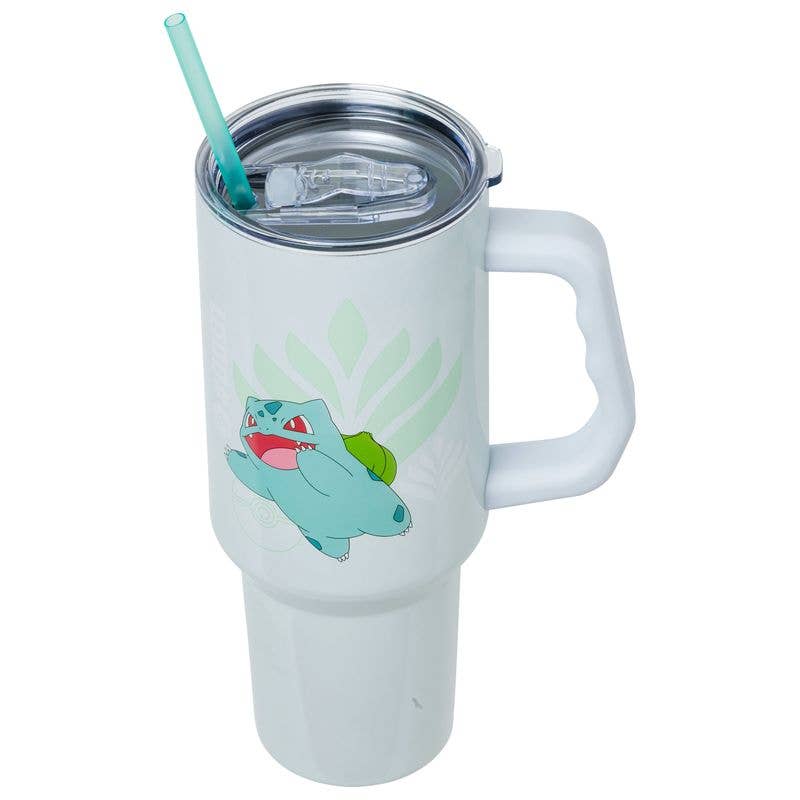 Pokémon Bulbasaur With Icon Type 40oz SS Tumbler w Handle