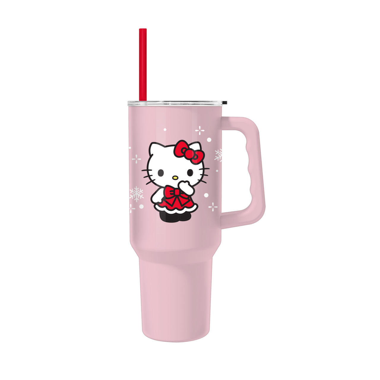 Hello Kitty Holiday Outfit 40oz SS Tumbler w Handle