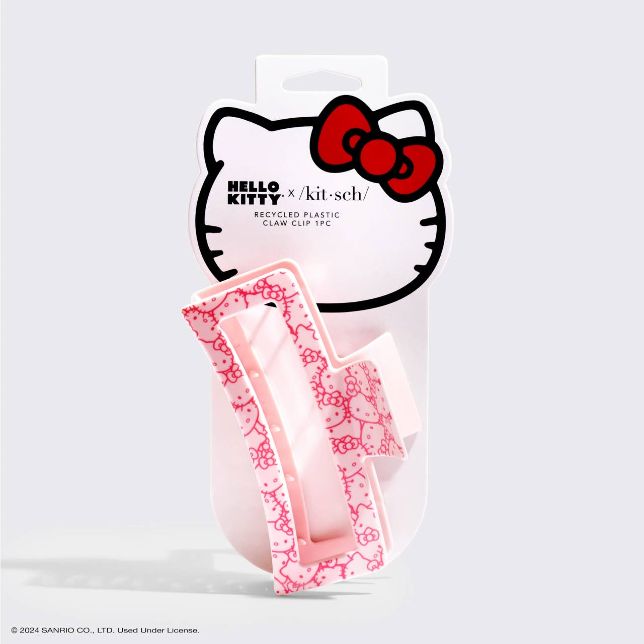 Hello Kitty きゃらンプ K-04 H4 ピンク 当時物 絶版品 Hello Kitty x Kitsch Recycled Jumbo Open ClawClip-Pink Kitty