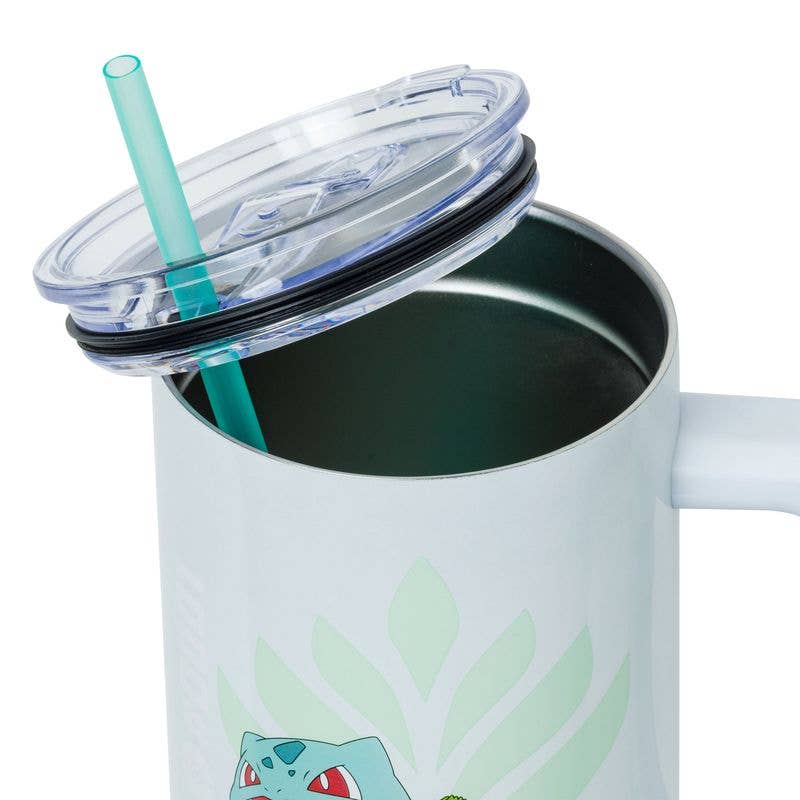 Pokémon Bulbasaur With Icon Type 40oz SS Tumbler w Handle