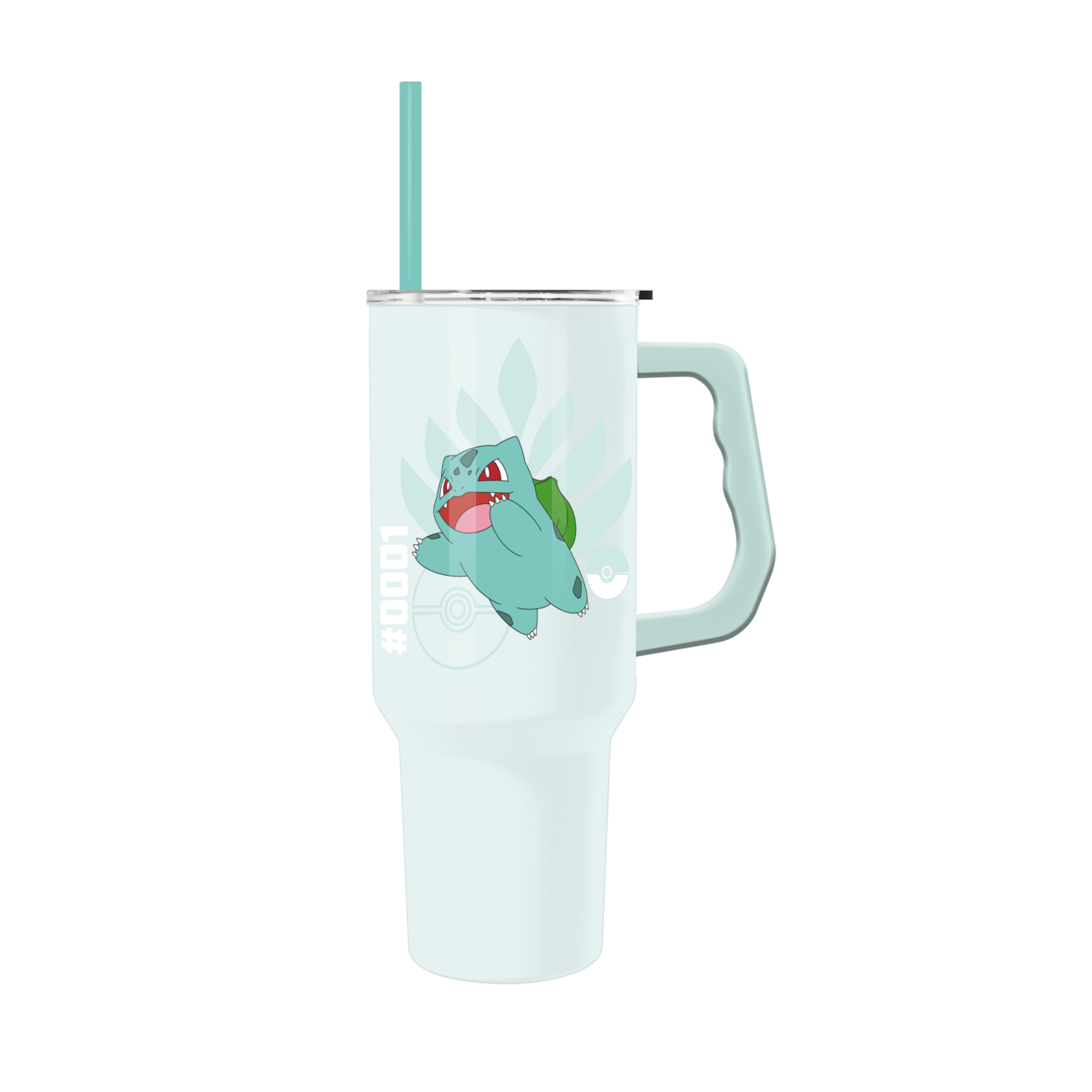 Pokémon Bulbasaur With Icon Type 40oz SS Tumbler w Handle