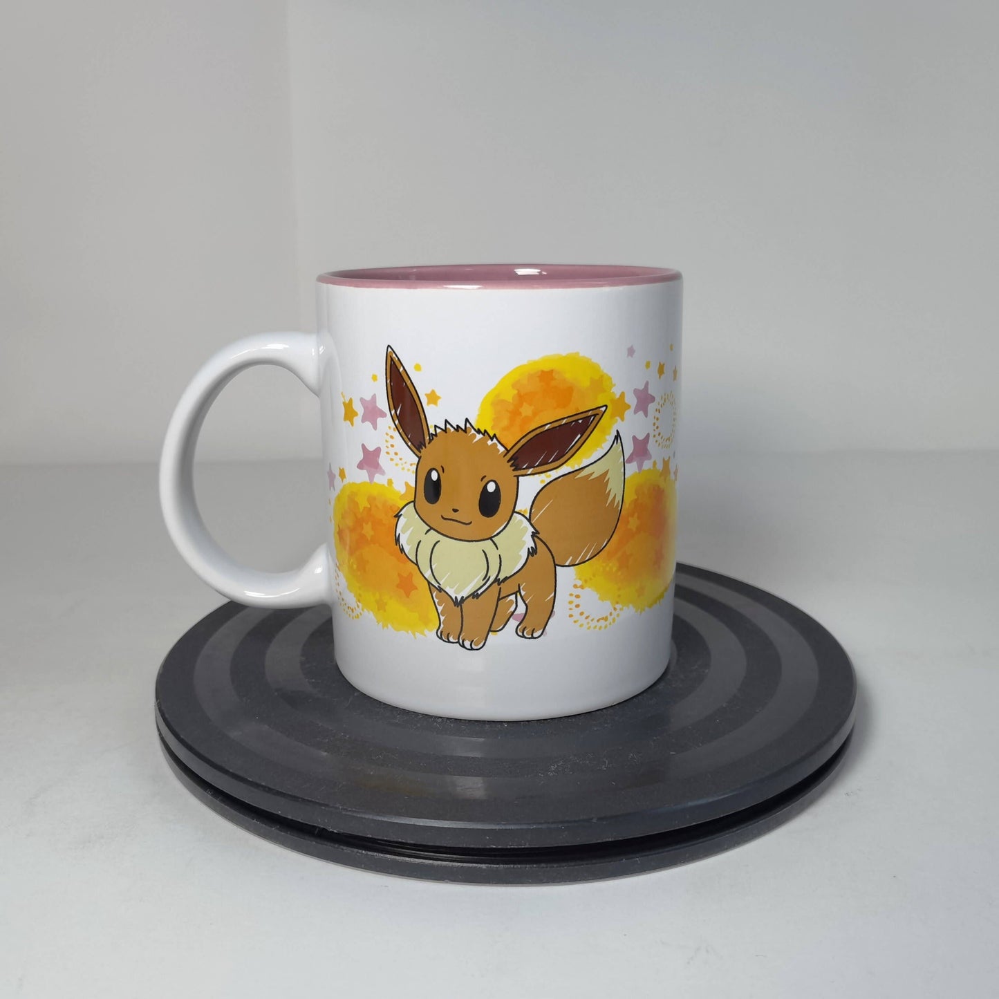 Pokemon Eevee Star Splatter 20oz Ceramic Mug