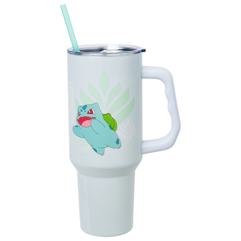 Pokémon Bulbasaur With Icon Type 40oz SS Tumbler w Handle