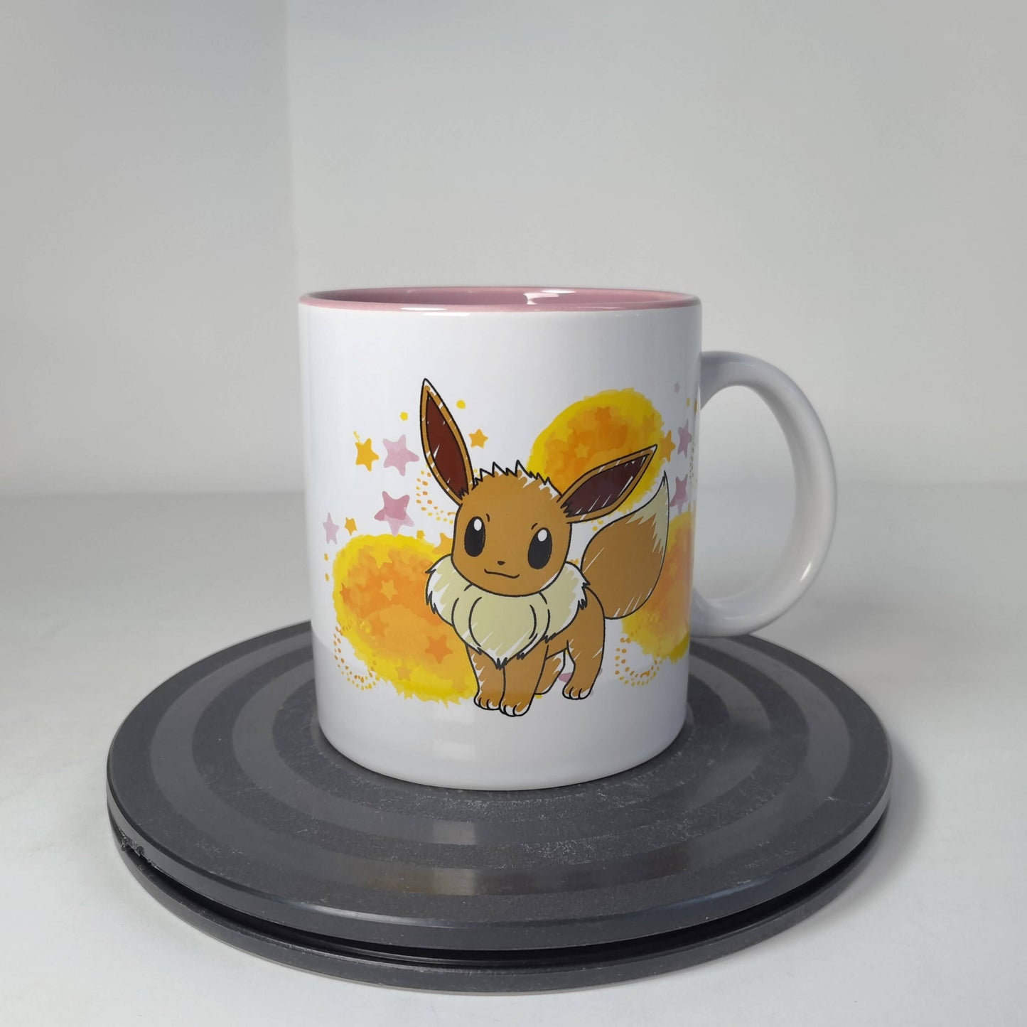 Pokemon Eevee Star Splatter 20oz Ceramic Mug
