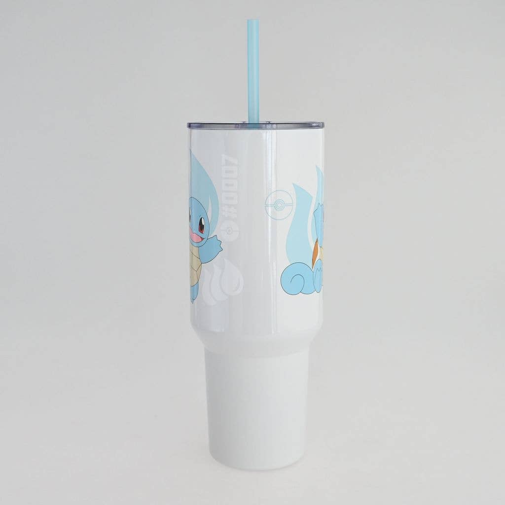 Pokémon Squirtle With Icon Type 40oz SS Tumbler w Handle