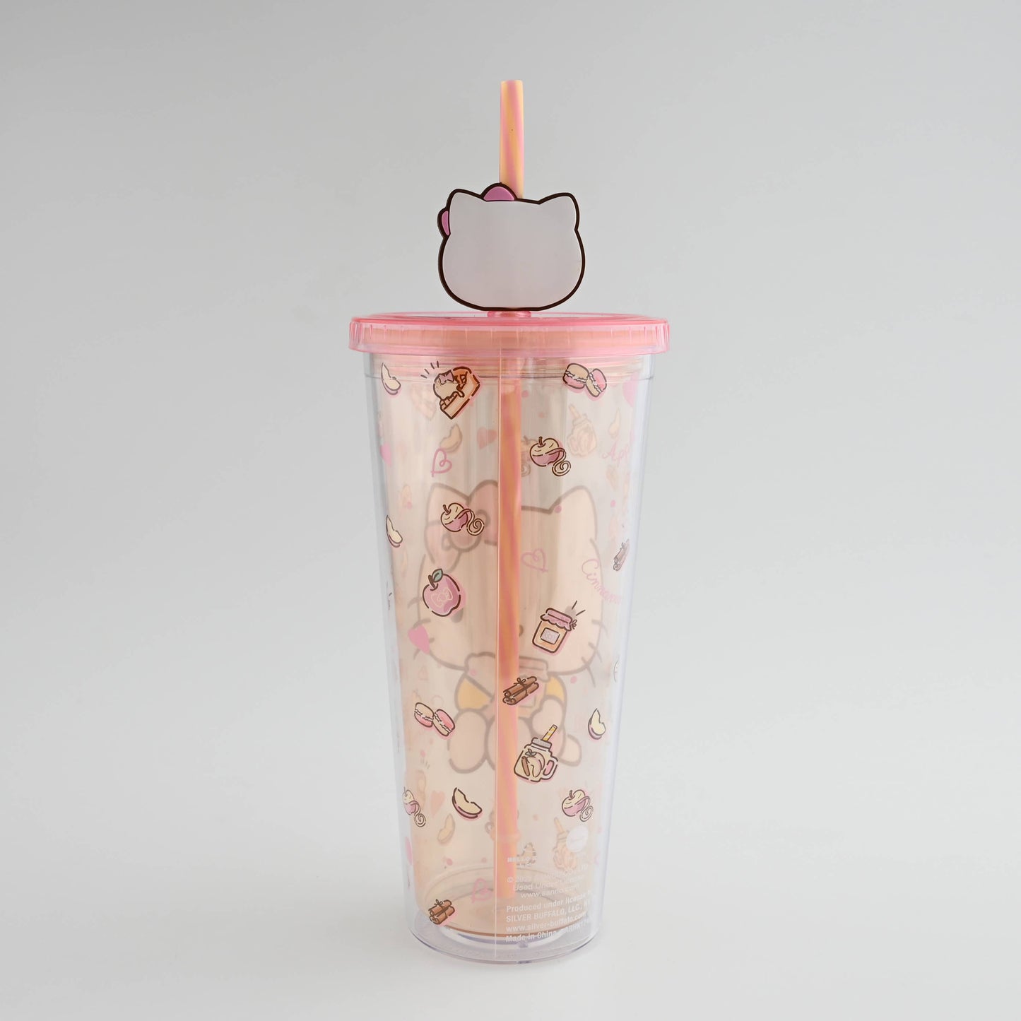 Hello Kitty Pink Apples & Cinnamon 24oz Plastic Cold Cup