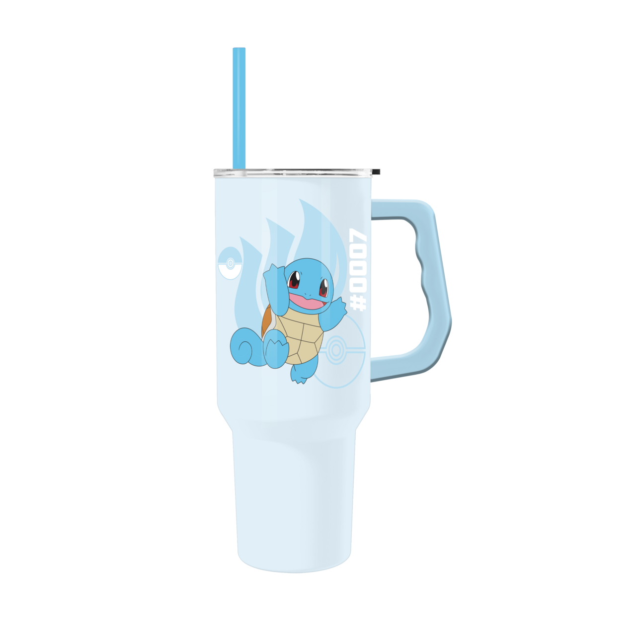 Pokémon Squirtle With Icon Type 40oz SS Tumbler w Handle